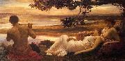 Lord Frederic Leighton Idyll oil on canvas